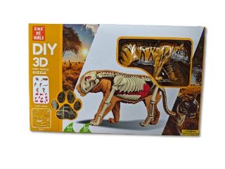 Obrázek z Skládačka figurka tygr 17cm 